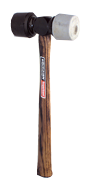 Vaughan Rubber Mallet -- 24 oz; Hickory Handle - Americas Tooling