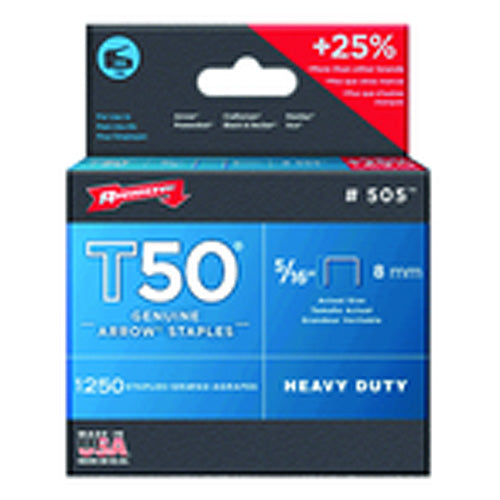 5/16″ / 8 mm - T50–1250 Standard Pack - Staples - Americas Tooling