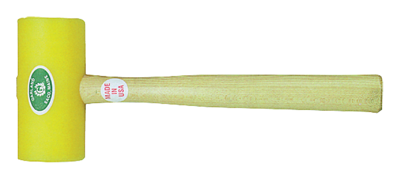 Garland Plastic Mallet -- 24 oz; Hickory Handle; 2-3/4'' Head Diameter - Americas Tooling