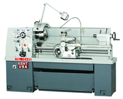 Geared Head Lathe - #TRL1340 - 13-3/8" Swing; 40" Between Centers; 5 & 2-1/2 HP Motor; D1-4 Camlock Spindle - Americas Tooling