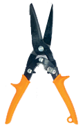 3'' Blade Length - 10-1/2'' Overall Length - Straight Cutting - MultiMaster Snips - Americas Tooling