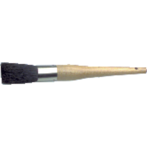 1/2″ × 3/8″ - Black China Bristle Oval Chip & Oil Industrial Hand Brush - Americas Tooling