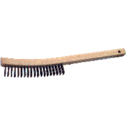 6″ × 14″ - Tempered Steel Hand Scratch Industrial Hand Brush - Americas Tooling