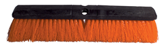 24" - Orange Safety Broom Without Handle - Americas Tooling