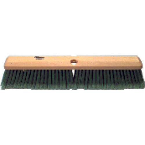 18″ - Green Fine Perma Sweep Broom With Handle - Americas Tooling