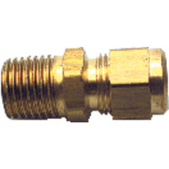 Model CRM0604–3/8″ Hose Inside Diameter–1/4″ MPT Thread - Rigid Fitting - Americas Tooling