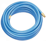 TP6050 - 3/8 MPT x 50 Feet - Light Blue Thermoplastic - 2 Rigid Fitting(s) - Air Hose - Americas Tooling