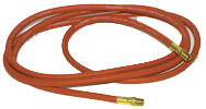 #4625 - 3/8'' ID x 25 Feet - 2 Male Fitting(s) - Air Hose with Fittings - Americas Tooling