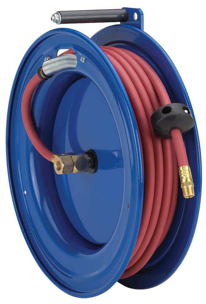 #SR17-L350 For 3/8" x 50' Hose Spring Rewind Hose Reel RightMount - Americas Tooling