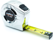 TAPE MEASURE; 1"X33'; CHROME CASE - Americas Tooling