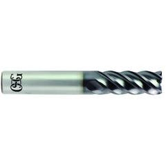 5/8 x 5/8 x 1-1/4 x 3-1/2 5Fl .060 C/R Carbide End Mill - TiALN - Americas Tooling