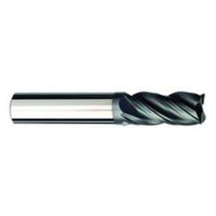 1/4 Dia. x 3 Overall Length 4-Flute Square End Solid Carbide SE End Mill-Round Shank-Center Cut-AlCrN-X - Americas Tooling