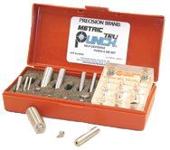 Metric 10 Tru-Punch Punch & Die Set - #40300; 20mm Maximum OD; .25mm Maximum Material Thickness - Americas Tooling