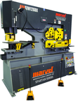 126 Ton - 24" Throat - 15HP, 440V, 3PH Motor Dual Cylinder Complete Integrated Ironworker - Americas Tooling