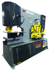 193 Ton - 24-9/16" Throat - 15HP, 440V, 3PH Motor Dual Cylinder Complete Integrated Ironworker - Americas Tooling