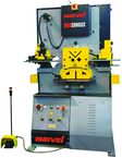 66 Ton - 8-5/8" Throat - 5HP, 440V, 3PH Motor Dual Cylinder Complete Integrated Ironworker - Americas Tooling