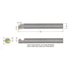 S12NEL2 Top Notch Boring Bar 3/4 Shank - Americas Tooling