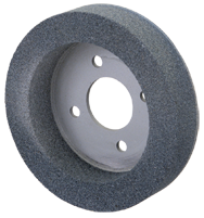 6 x 1 x 4" - Silicon Carbide (GC) / 120I Type 2 - Tool & Cutter Grinding Wheel - Americas Tooling