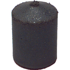 1 3/4″ × 1″ × 1/4″ - Pointed Resin Bonded Rubber Cone (Fine Grit) - Americas Tooling