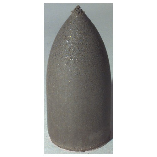 1 3/4″ × 7/8″ × 1/4″ - Bullet Resin Bonded Rubber Cone (Extra Fine Grit) - Americas Tooling