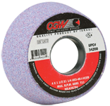 4 x 1-1/2 x 1-1/4" - Type 11 - AS3-60-K-VCER - Tool & Cutter Grinding Wheel - Americas Tooling