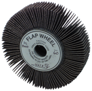 4 x 2" - 120 Grit - Aluminum Oxide - Non-Woven Flap Wheel - Americas Tooling