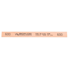 1/4″ × 1/4″ × 6″-600 Grit - Rectangular Shaped Orange EDM Stone - Americas Tooling