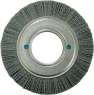 4" Diameter - 5/8" Arbor Hole - Nylon Abrasive Straight Wheel - Americas Tooling