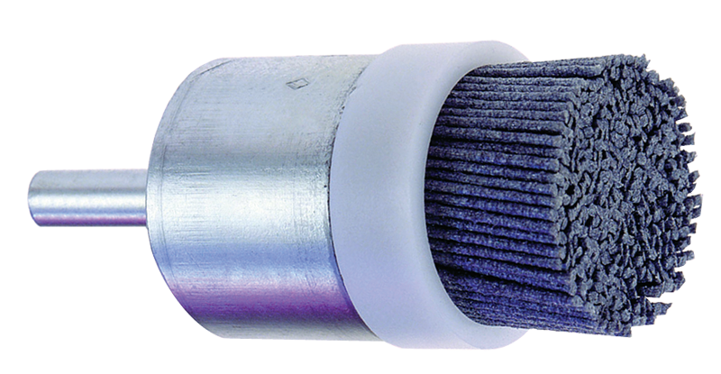 3/4'' Diameter - Nylon Abrasive End Brush - Americas Tooling