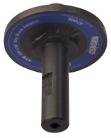 For use with 8" Brush Dia. - Uni-Lok Disc Brush Adapter - Americas Tooling