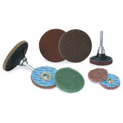 3″ - Roll-On - Medium Grit - High Strength Buff & Blend Disc Alt mfg # 840458 - Americas Tooling