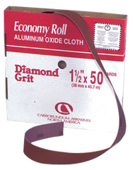 1-1/2'' x 50 Yds - 100 Grit - Aluminum Oxide Shop Roll - Americas Tooling