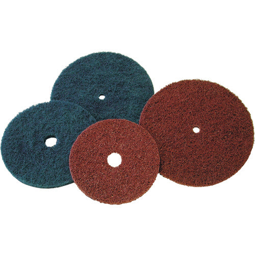 5″ Hook & Loop - Medium Grit - Aluminum Oxide Buff & Blend Disc (Maroon) Alt mfg # 831610 - Americas Tooling