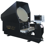 #OC150X - Comb. Grid/Radius Overlay Chart - Optical Comparator Accessory - Americas Tooling