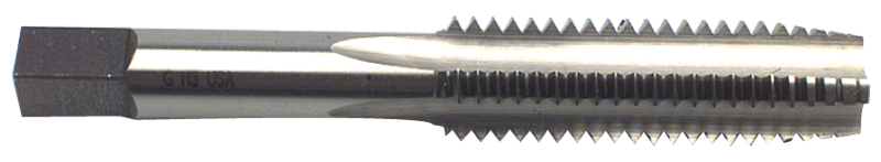 1-5/8-12 Dia. - Bright HSS - Bottoming Special Thread Tap - Americas Tooling