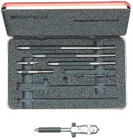 #124BZ - 2 - 12'' Measuring Range - .001 Graduation - Hardened & Ground Face - Inside Micrometer - Americas Tooling