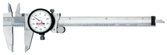 #120A-6 - 0 - 6'' Measuring Range (.001 Grad.) - Dial Caliper with Letter of Certification - Americas Tooling