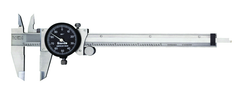 #B120A-6 - 0 - 6'' Measuring Range (.001 Grad.) - Dial Caliper - Americas Tooling