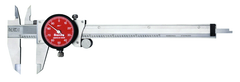 #R120A-6 - 0 - 6'' Measuring Range (.001 Grad.) - Dial Caliper - Americas Tooling