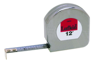 #C9212 - 1/2" x 12' - Chrome Clad Mezurall Measuring Tape - Americas Tooling