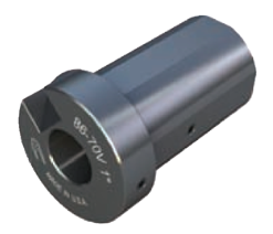 Mazak Style "V" Toolholder Bushing  - (OD: 2" x ID: 3/8") - Part #: CNC 86-70V 3/8" - Americas Tooling