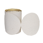 6" - 100 Grit - Aluminum Oxide - PSA Paper Disc Roll - Americas Tooling