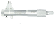 .2 - 1'' Measuring Range - .001/.01mm Graduation - Ratchet Thimble - Hardened & Ground Face - Inside Micrometer - Americas Tooling