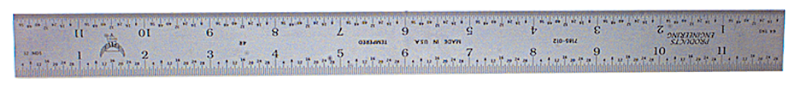 #7188-600 - 600mm - Metric Graduation - Regular - Combination Square Blade - Americas Tooling