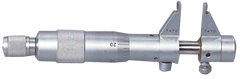 .2 - 1'' Measuring Range - .0001 Graduation - Ratchet Thimble - Hardened & Ground Face - Inside Micrometer - Americas Tooling