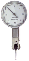 .008 Range - .0001 Graduation - Horizontal Dial Test Indicator - Americas Tooling