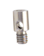 M2 x .4 Male Thread - 10mm Length - Stainless Steel Adaptor Tip - Americas Tooling