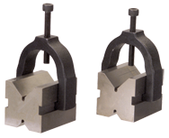 #VB2 - 1-1/4 x 1-1/4 x 1-5/8'' - V-Block & Clamp Set - Americas Tooling