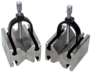 #52-475-020 - 2-3/4 x 3-1/2 x 4-7/8'' - V-Block & Clamp Set - Americas Tooling