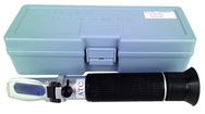 Refractometer with carring case 0-10 Brix Scale; includes case & sampler - Americas Tooling